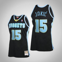 Mens Denver Nuggets Nikola Jokic #15 Black Reload 2.0 Jersey