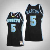 Mens Denver Nuggets Will Barton #5 Black Reload 2.0 Jersey