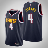 Denver Nuggets Nah'Shon Hyland Icon Edition 2021 NBA Draft Jersey Navy