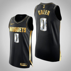 Mens Denver Nuggets JaMychal Green #0 Authentic Golden Black Jersey Mens Denver Nuggets JaMychal Green #0 Authentic Golden Black Jersey
