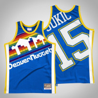 Denver Nuggets Nikola Jokic #15 Royal Big Face 2.0 Jersey