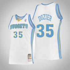 Denver Nuggets PJ Dozier 2006 Hardwood Classics Swingman Jersey White