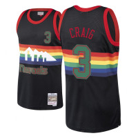 Torrey Craig Denver Nuggets #3 Black Hardwood Classics Christmas Swingman Jersey