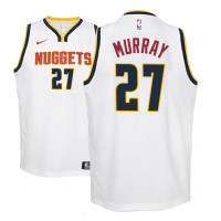 Youth 2018-19 Jamal Murray Denver Nuggets #27 Association White Jersey