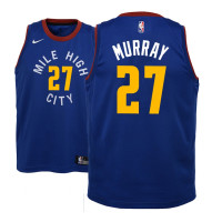 Youth 2018-19 Jamal Murray Denver Nuggets #27 Statement Blue Jersey Youth 2018-19 Jamal Murray Denver Nuggets #27 Statement Blue Jersey