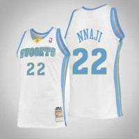Nuggets Zeke Nnaji Mens Hardwood Classics Swingman Jersey White